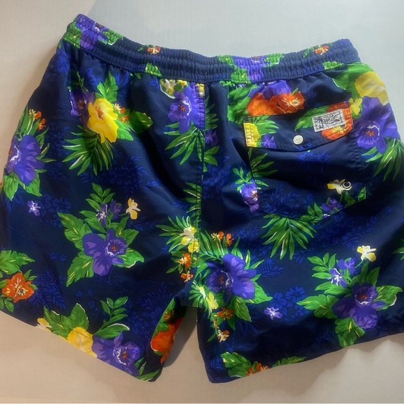 Polo by Ralph Lauren Floral Swim Trunks Men XL - Picture 2 of 4